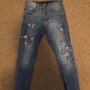 Aeropostale ripped jeans